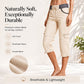 Cargo-capribroek met hoge taille voor dames