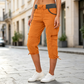 Cargo-capribroek met hoge taille voor dames