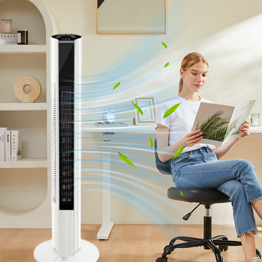 ☀️Zomeruitverkoop🔥Slimme & stille torenventilator voor slaapkamer