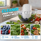 Draagbare fruit- en groentewasmachine