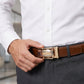 Herenriem met ratel voor nette en casual outfit