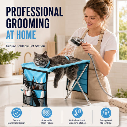 🐱 2-in-1 opvouwbaar verzorgingsbed voor huisdieren 🛋️