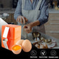🍳 Snelle eierbreker – Open honderden eieren sneller en schoner