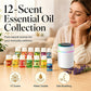 🔥Nu tijdelijk 50% korting!🎁🌺De frisse geur geeft je een goed humeur!🌷Set van 12 in water oplosbare etherische olië
