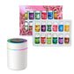 🔥Nu tijdelijk 50% korting!🎁🌺De frisse geur geeft je een goed humeur!🌷Set van 12 in water oplosbare etherische olië