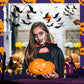 DIY Halloween 3D-vleermuissticker