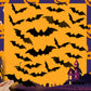 DIY Halloween 3D-vleermuissticker