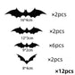 DIY Halloween 3D-vleermuissticker