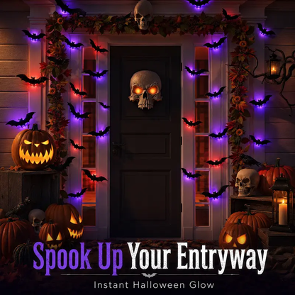 DIY Halloween 3D-vleermuissticker