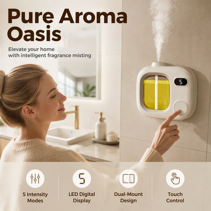 Slimme LED-aromaverstuiver met nevelregelin