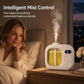 Slimme LED-aromaverstuiver met nevelregelin