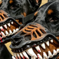 Realistische grappige muilkorf voor huisdieren voor Hallowee
