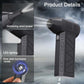 Krachtige Windturbine Ventilator met LED-verlichting