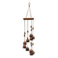 🔔 Vintage windgong met 10 metalen bellen