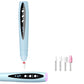 2-in-1 elektrische nagelboor met UV-gellamp – draagbare manicure- en pedicureset