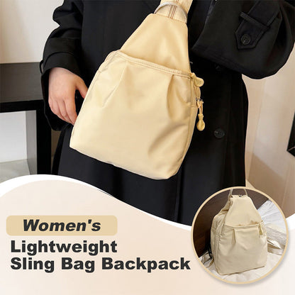🎒 Lichtgewicht dames-slingbag met slimme vakindeling