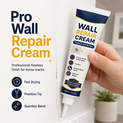 🏠🧴 DIY-herstelcrème voor muren, vult scheuren en gaten, onzichtbare afwerking zonder spore