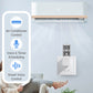 Slimme USB-afstandsbediening voor airconditioning met spraakbesturing en 7-kleurig nachtlampj