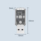 Slimme USB-afstandsbediening voor airconditioning met spraakbesturing en 7-kleurig nachtlampj