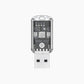 Slimme USB-afstandsbediening voor airconditioning met spraakbesturing en 7-kleurig nachtlampj