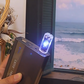 Slimme USB-afstandsbediening voor airconditioning met spraakbesturing en 7-kleurig nachtlampj