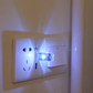 Slimme USB-afstandsbediening voor airconditioning met spraakbesturing en 7-kleurig nachtlampj