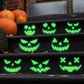 Halloween-stickers die in het donker oplichte