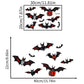 Halloween-stickers die in het donker oplichte