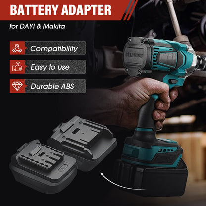 Batterijadapter voor DAYI & Makit
