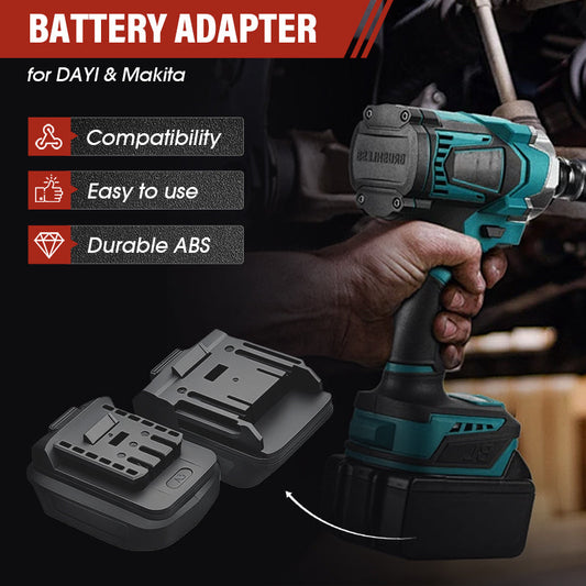 🔋 Accu-adapter voor DAYI A3- en Makita-gereedschap