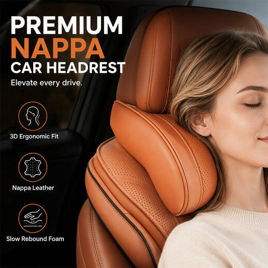 🚗💤 Tegen vermoeidheid achter het stuur! Universeel nek- en hoofdkussen van traagschuim voor in de auto, ergonomisch nek- en hoofdkussen voor lange autoritte