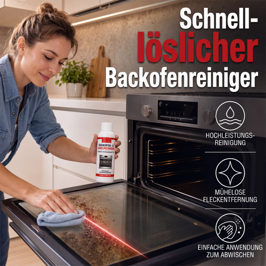 Krachtige reiniger voor oven en grill, 100 ml – snelle ontvetter tegen keukenvui