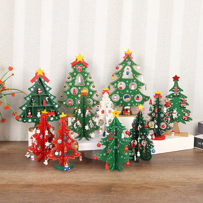 🎄 Houten DIY-kerstboom om samen te versieren