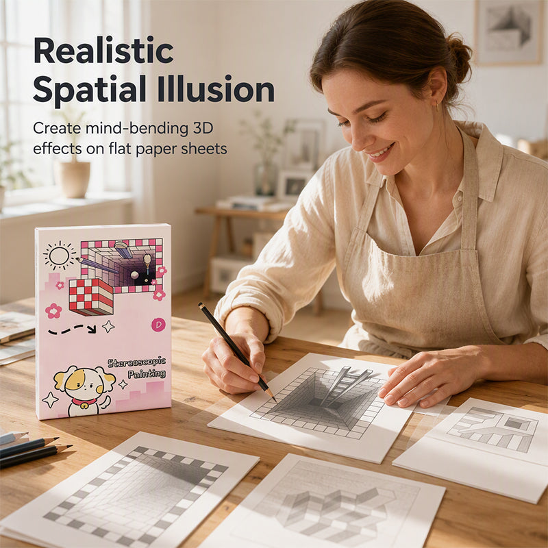 Tekenboek voor ruimtelijke illustraties – productafbeelding