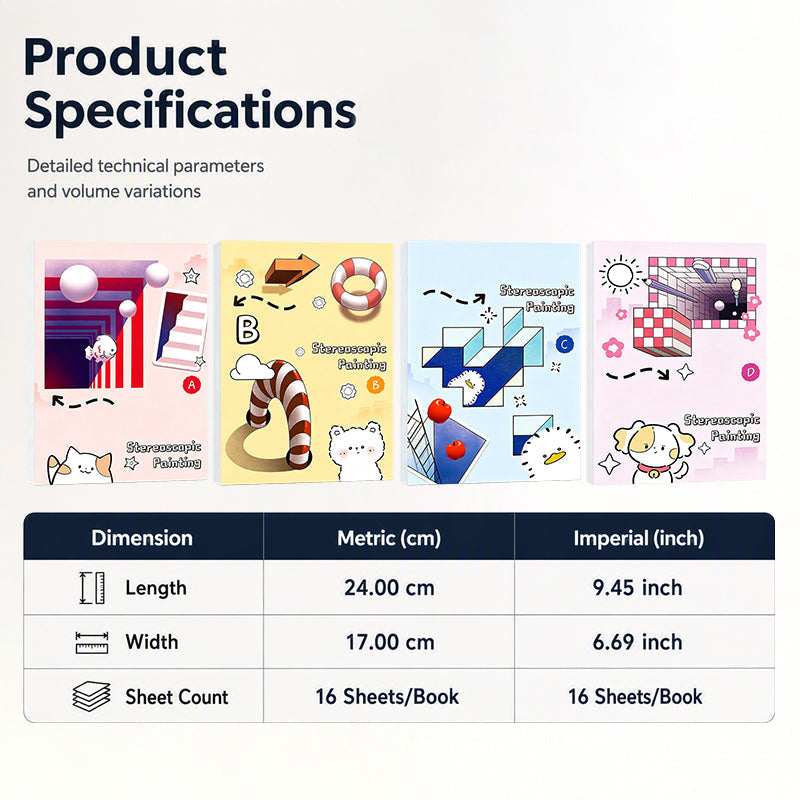 Tekenboek voor ruimtelijke illustraties – productafbeelding