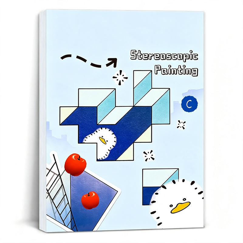 Tekenboek voor ruimtelijke illustraties – productafbeelding