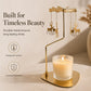 🕯️ 50% OFF NOW! ✨ Decorative Gold Rotary Candle Holder – Elegant rotating design, gold finish & sturdy – Perfect for centerpieces & cozy home decor 🌟