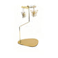 🕯️ 50% OFF NOW! ✨ Decorative Gold Rotary Candle Holder – Elegant rotating design, gold finish & sturdy – Perfect for centerpieces & cozy home decor 🌟