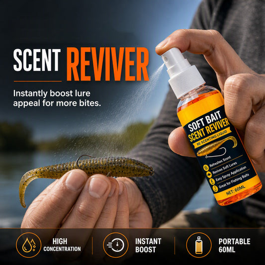 🎣 Lokstofspray voor zacht kunstaas en roofvissen
