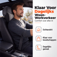 Premium nekkussen en lendensteunkussen voor auto's