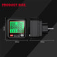 GFCI/RCD Socket Tester with LCD Display