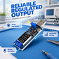 🔌 Instelbare USB-voedingsmodule met digitaal display