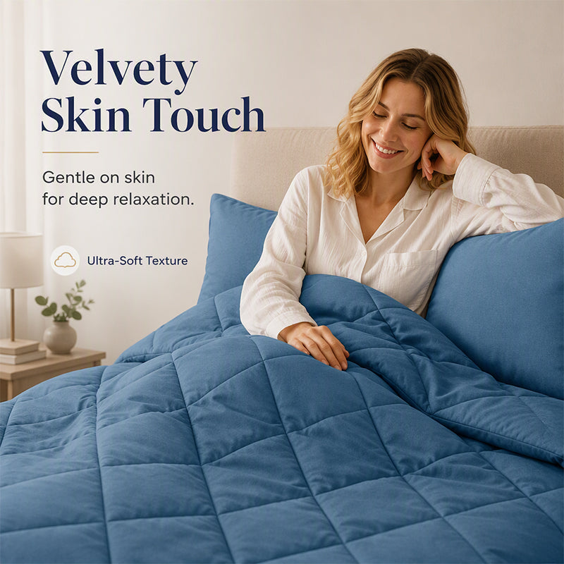 Gewatteerde Dekbedset met Kussenslopen – productafbeelding