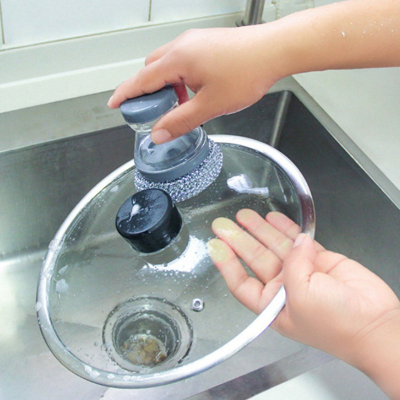 Afwasborstel met Zeepreservoir – productafbeelding