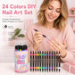Dubbelzijdige nail-artpennen – productafbeelding