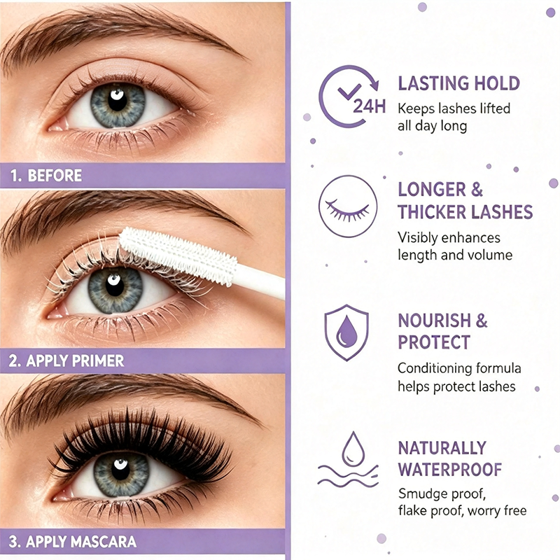Volumiserende mascara-primer in meerdere kleuren – productafbeelding 7