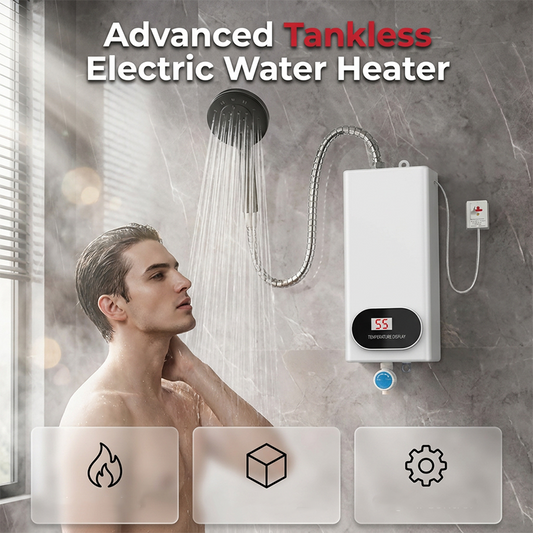 🚰 Elektrische waterverwarmer met digitaal display
