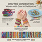 Doe-het-zelfset voor kinderen om armbandjes te make