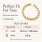 Elegante goudkleurige hartjesarmband – afbeelding 4