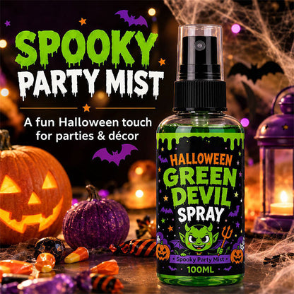 🎃 Groene decoratiespray voor een griezelige Halloweensfeer
